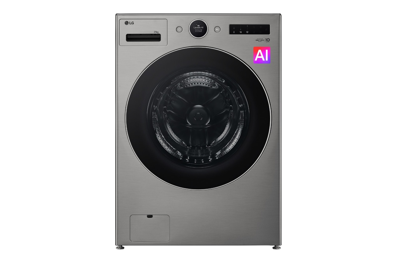 Lavadora Carga Frontal LG WM25VFXS